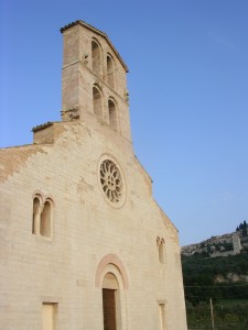 facciata della chiesa di San Claudio a Spello